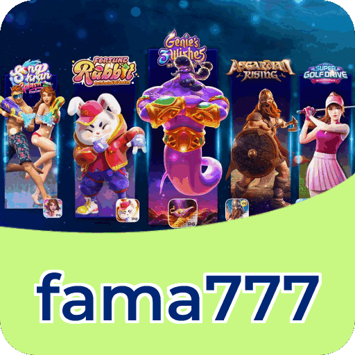 Material promocional do app fama777 — ilustração, não métricas auditadas nesta página